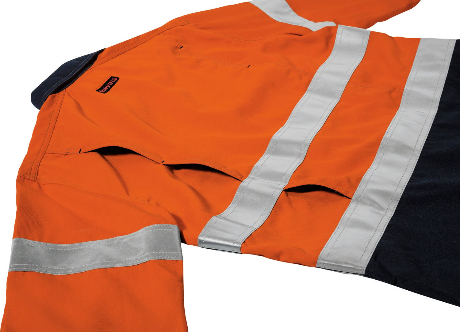 Bisley TenCate Tecasafe Plus 700 Taped Hi Vis FR Vented Shirt