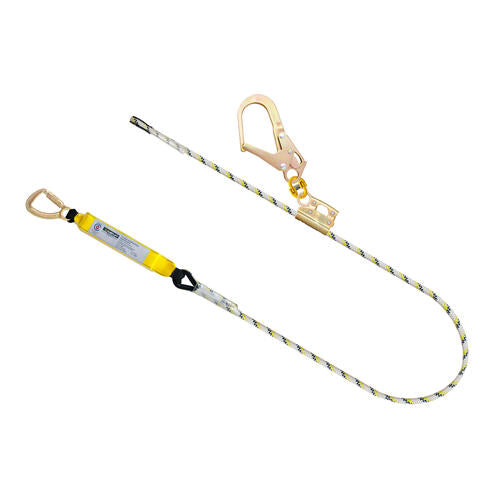 Austlift Kernmantle Rope Single Adjust Sharp Edge with T/A Snap Hook - and Scaffold Hook Complies with AS 1891.5