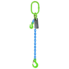 Austlift Grade 100 Chain Sling 16mm 1leg Effective Length C/W Clevis Type Grab Shortner And Clevis Sling Hook Tested