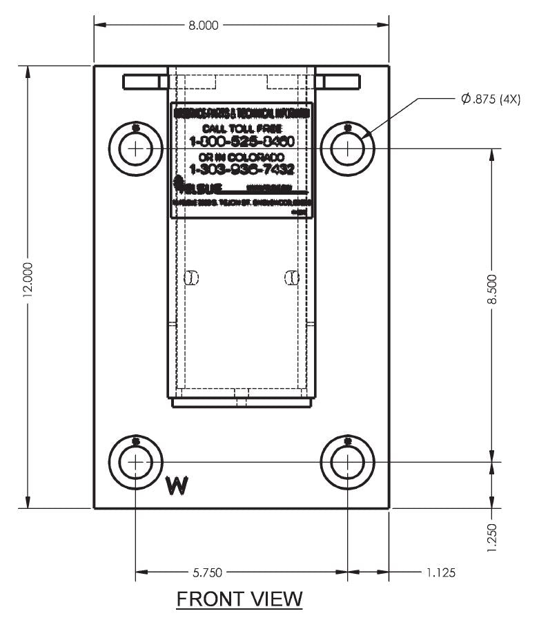 Wall mounted plate/sleeve, galvanized steel