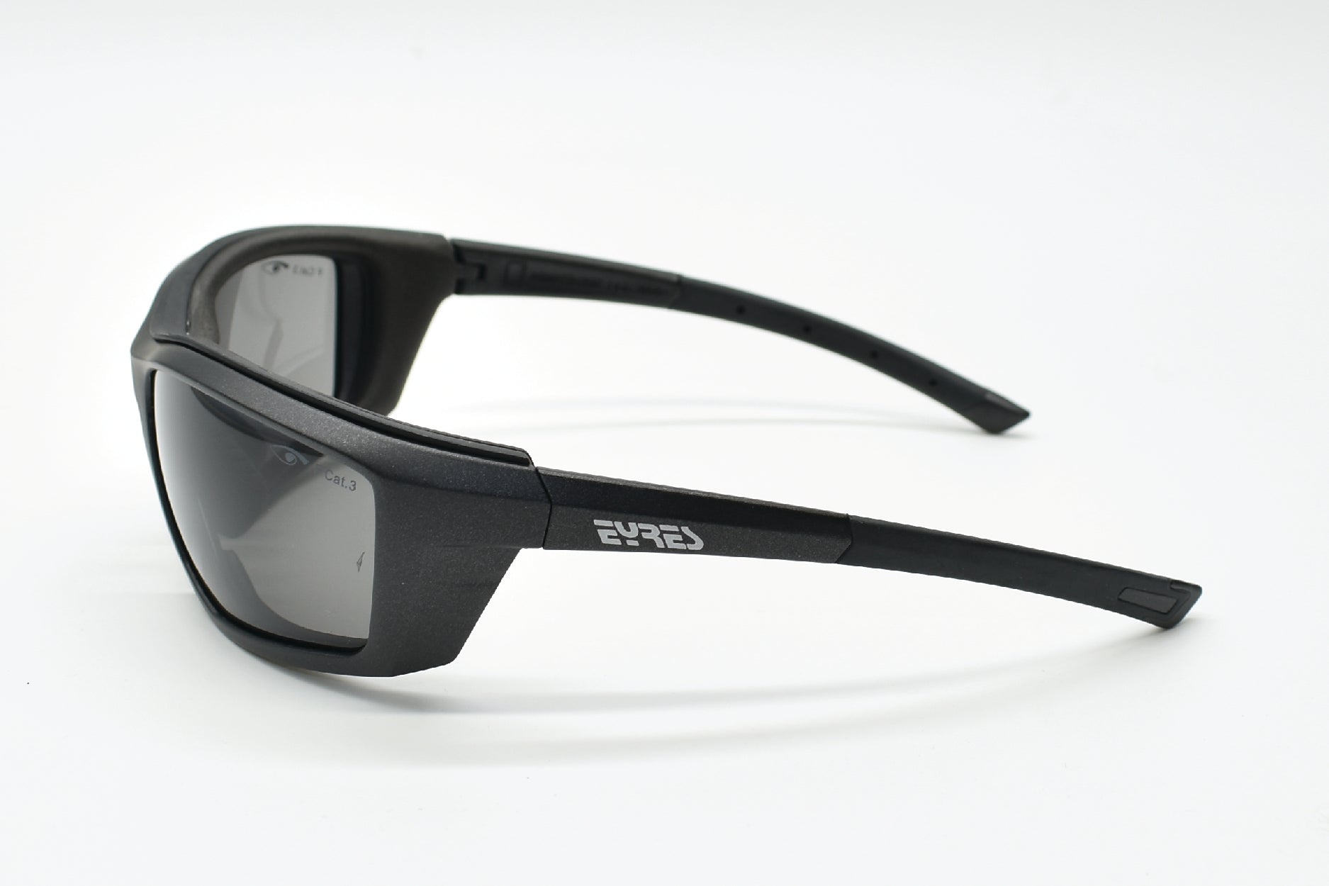 EYRES EDGE With Foam Matt Charcoal Grey Frame Grey AF & AS Lens