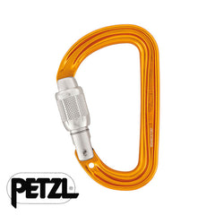 Petzl SM'D Screw Lock Aluminum Carabiner (M39ASL)