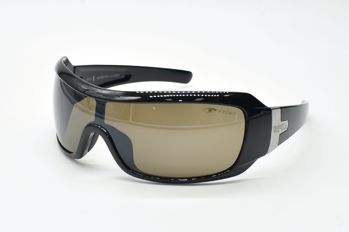 EYRES DAREDEVIL Sapphire Black Frame Polarised Brown FS Lens