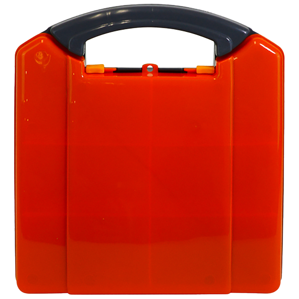 Aero Healthcare AEROCASE Small/Medium Orange and Grey  Neat Plastic Case 25.5 x 23.5 x 9cm (for AFAK3P)