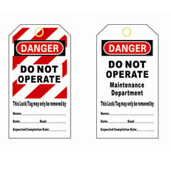 DO NOT Operate  Maintenance Department