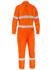Bisley Apex 185 Taped Hi Vis FR Ripstop Vented Coverall