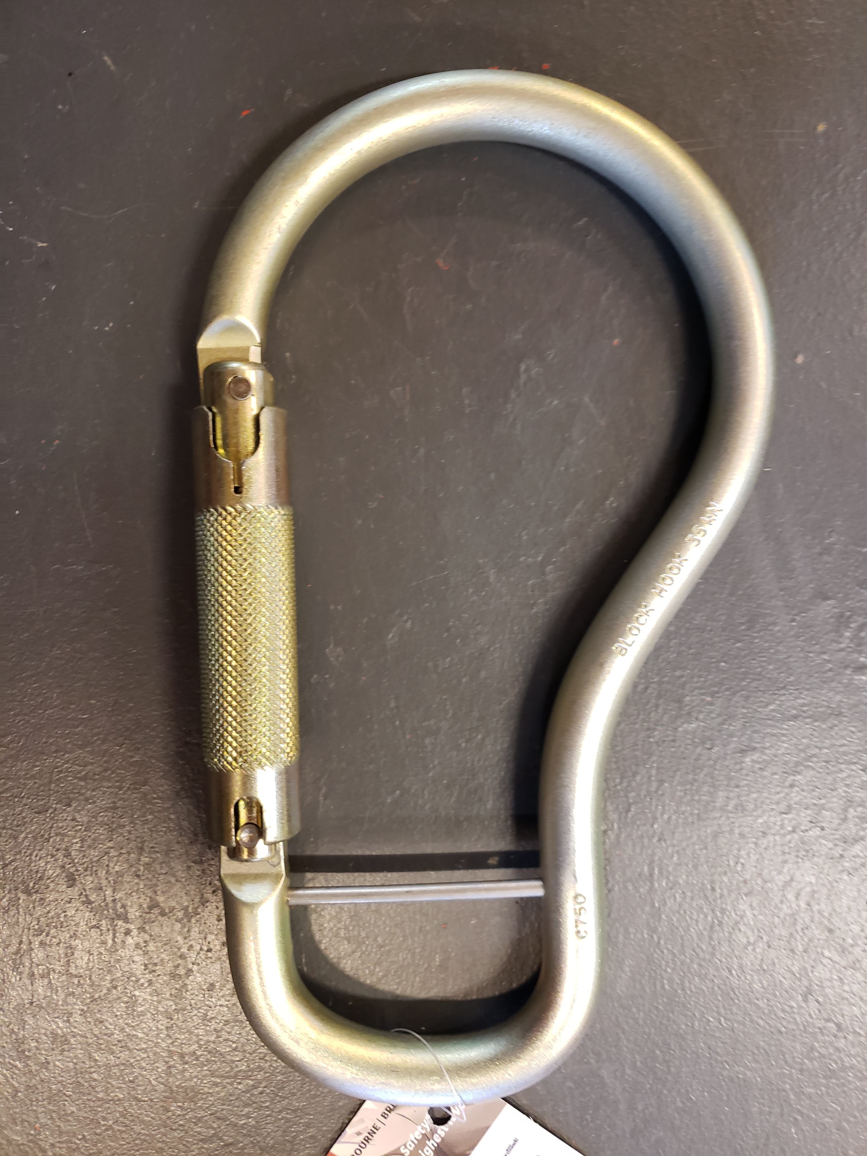 DMM Steel Block Scaffold Hook Kwiklock - C750 35kN