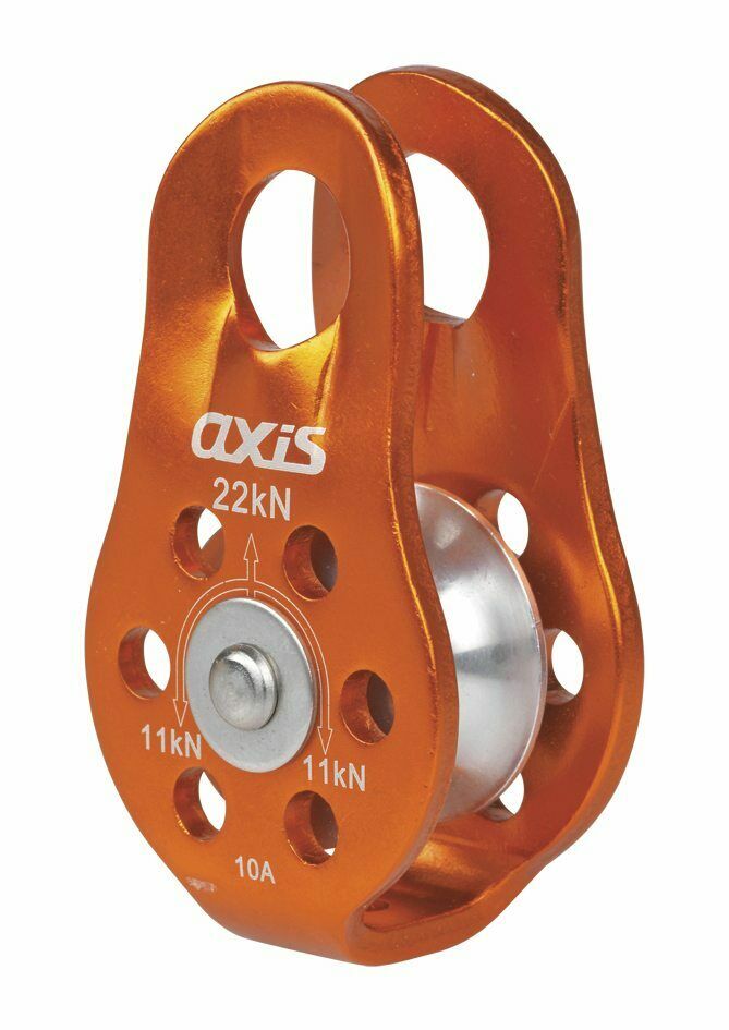 Axis 22kN PULLEY Fixed Cheek Orange (AXAPUL11)