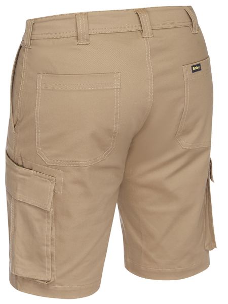 Bisley Stretch Cotton Drill Cargo Short