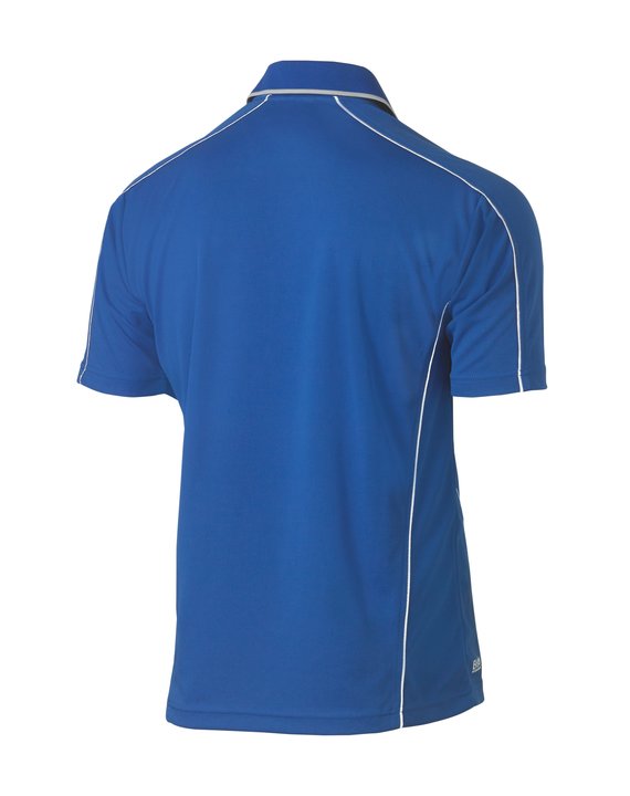 Bisley Cool Mesh Polo with Reflective Piping