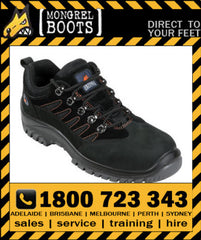 Mongrel Black Hiker Shoe Safety Work Boot Victor Footwear Shoe (390080)