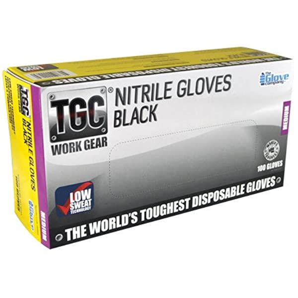 TGC Nitrile Disposable Gloves (Box of 100)