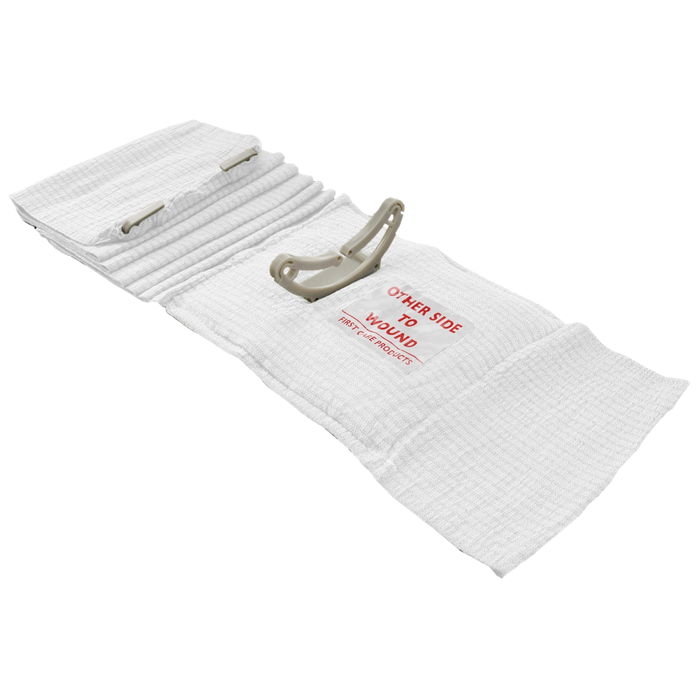 Aero Healthcare FIRSTCARE Civilian Trauma & Hemorrhage Control Bandage 15 x 18cm (White)