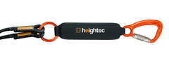 Heightec ELITE Twin Lanyard 1.5m with Tri-Act Karabiner & Scaff Hooks