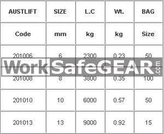 Grab Hook 3800kg 8mm (201008)