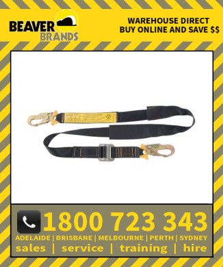 Beaver 1.5mtr Pole Strap Adjustable With 2 Double Action Hook  (Bp02111.5)