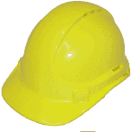 3M TA590 Safety Helmet Polycarb (Heat) - Yellow