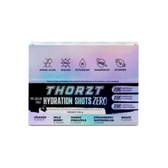 THORZT 99% Sugar Free Hydration Shot Zero Natural - 50 x 3gm Sachets - Mixed Flavours (SSSFZERO)