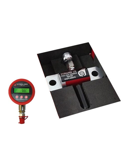 Hydrajaws Model 0097 TENSION METER/WIRE ROPE Export Tester Kit with Digital Gauge (CS0097D)