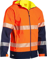 Bisley Taped Hi Vis Ripstop Bonded Fleece Jacket