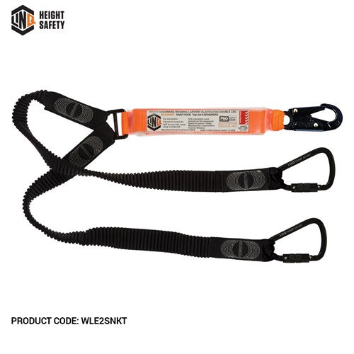 LINQ Elite Double Leg Elasticated Lanyard