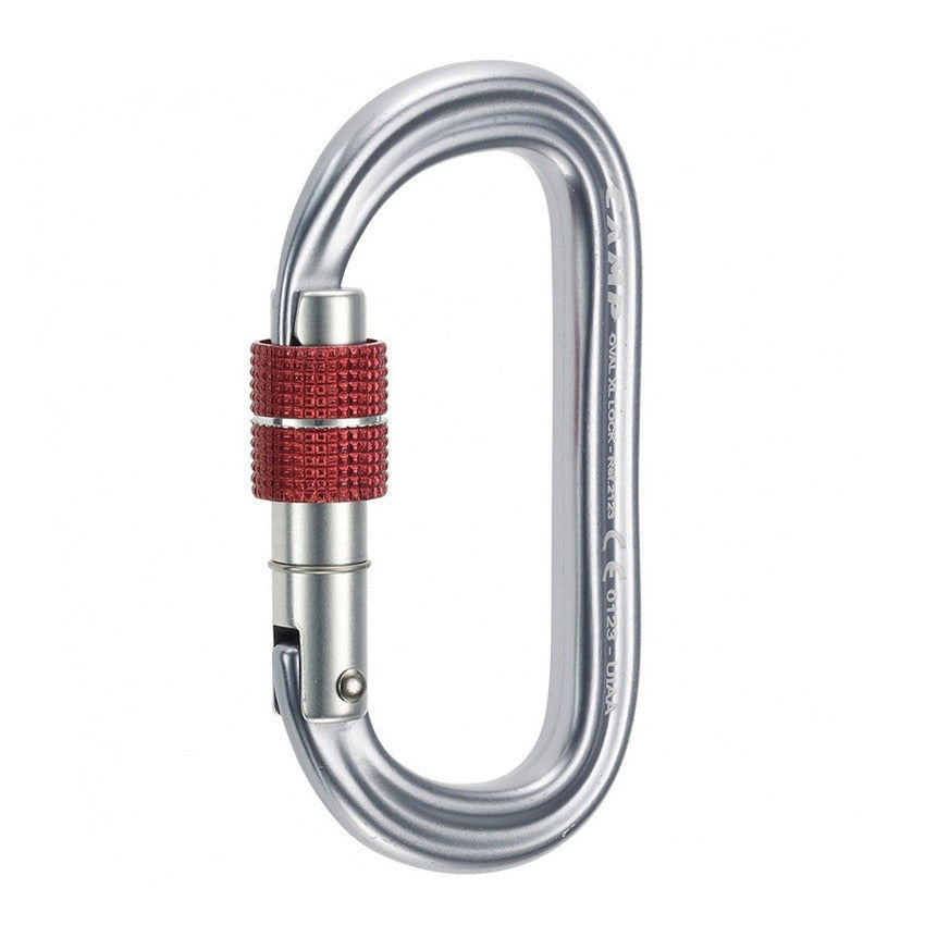CAMP Oval XL Screw Gate Oval Silver