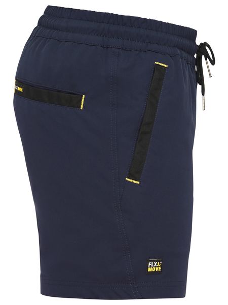 Bisley Flx & Move 4-Way Stretch Elastic Waist Short