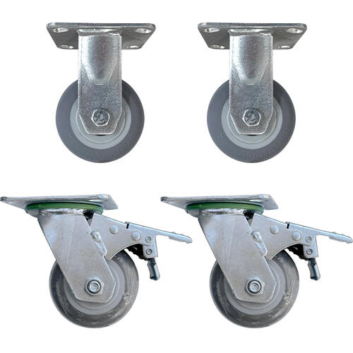 Austlift Wheel Attachment for Fork Lift Safety Cage(145020) set of four -