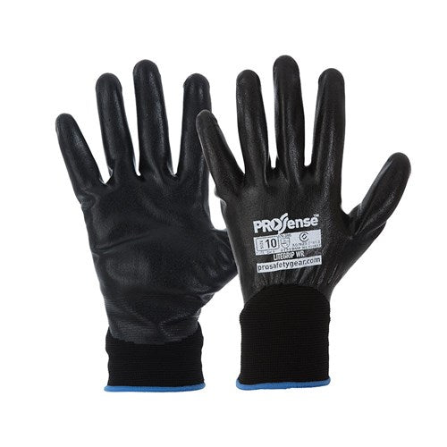 ProChoice L/8 Synthetic Nitrile Glove LITE-GRIP Full Dip W/R Nitrile Foam on Nylon Liner (NNFWR)