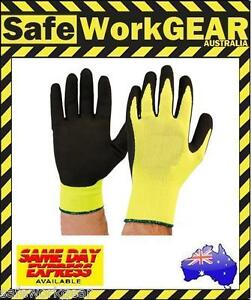 L-XL Hi-Vis Rigger style Glove