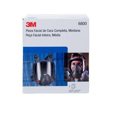 LARGE 3M Full Face Mask Reusable Respirator 6900 Respiratory Protection, Mask Only . Filters NOT included.