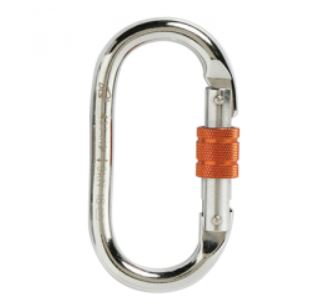 BTS Screw Gate Oval Karabiner 23kN (BSK0001)