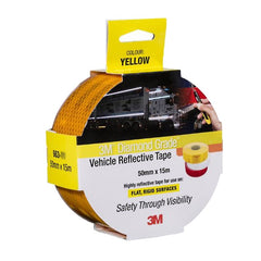 15mx50mm YELLOW 3M 983 Diamond Grade Reflective Vehicle Marking Tape (983-71 YW)