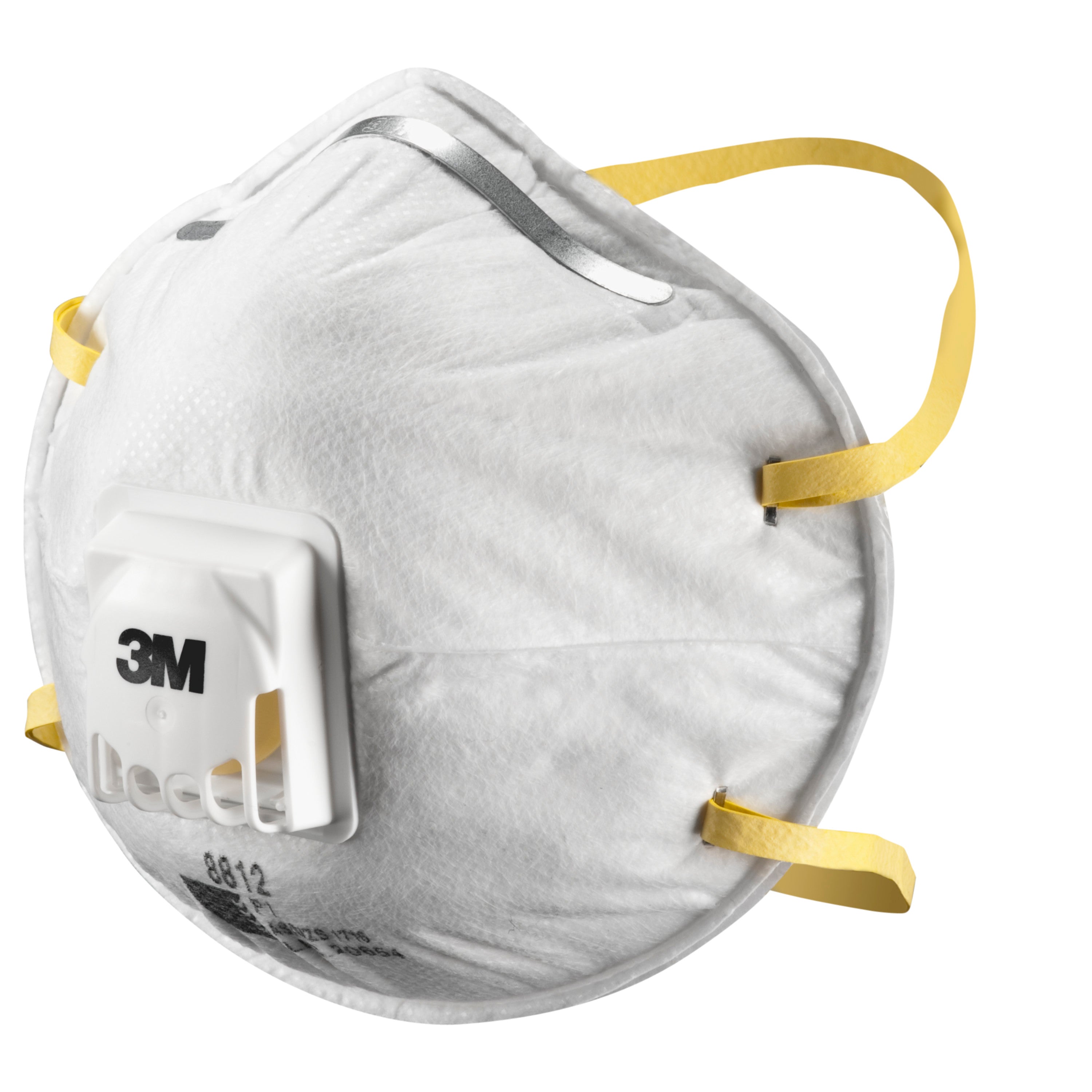 (Box of 10) 3M P1 Cupped Particulate Respirator with valve (8812)