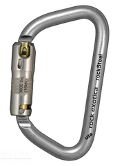 Rock Exotica rockSteel  Auto-Lock  Carabiner Triact Keylock - 45Kn