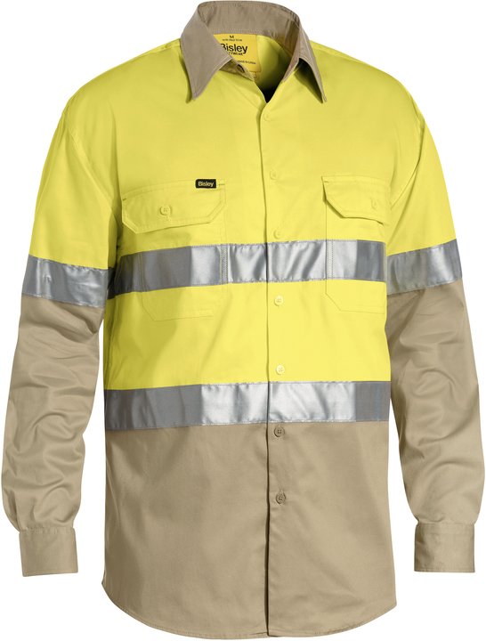 Bisley Taped Hi Vis Cool Lightweight Shirt