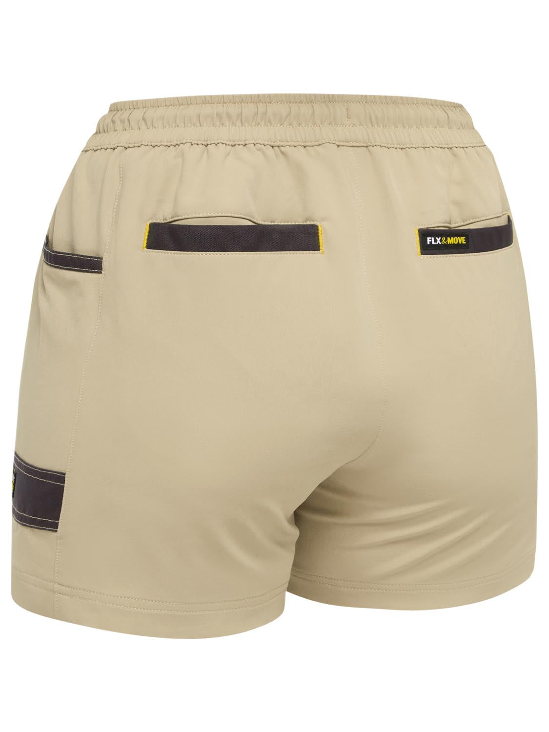 Bisley Women's Flx & Move 4-Way Stretch Elastic Waist Short