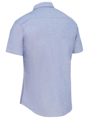 Bisley Mens Short Sleeve Chambray Shirt
