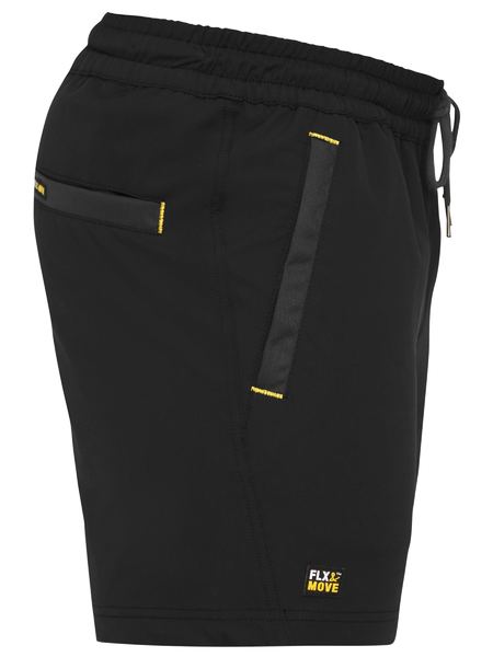 Bisley Flx & Move 4-Way Stretch Elastic Waist Short