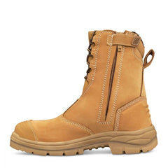 Oliver 200mm Hi-Leg Wheat Zip Sided Boot (55-385)