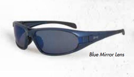 SAFETY GLASS SMOKE 401 BLUE Mirror