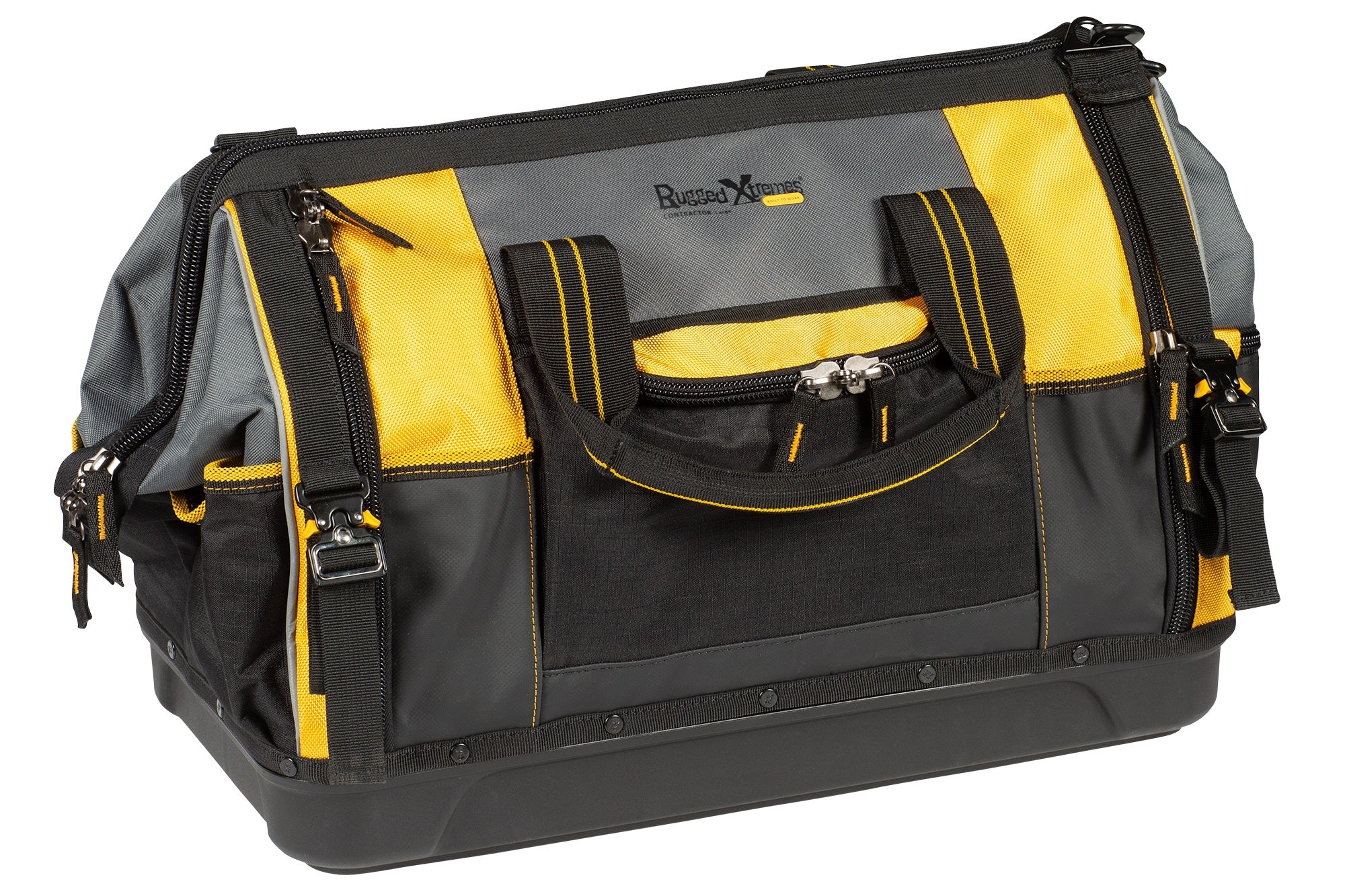 Rugged Xtremes Contractor Wide Mouth Tool Bag