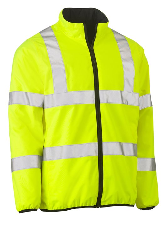 Bisley Taped Hi Vis Reversible Puffer Jacket