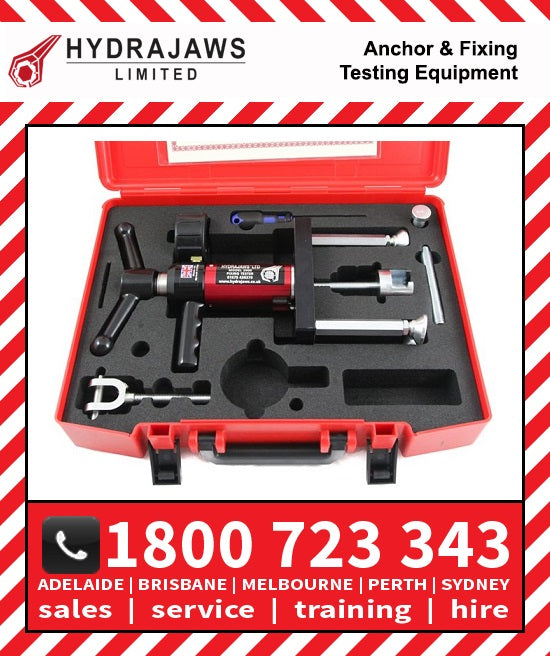 Hydrajaws Model 2000 SCAFFOLD TIE Export Tester Kit with Digital Gauge (CS2000SCD)