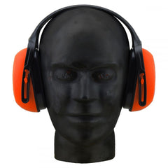 On Site Safety CIRCUIT 27dB Class 5 Earmuffs Neon Orange (M12)