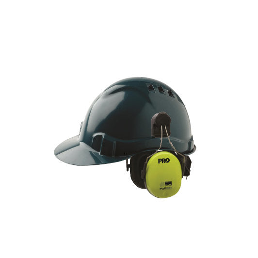 ProChoice V6 Hard Hat Vented Green (HHV6-G) with Python Earmuffs (HHEMPYTS)