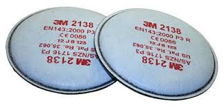 3M Small Half Facepiece Respirator 7501+2135 filter