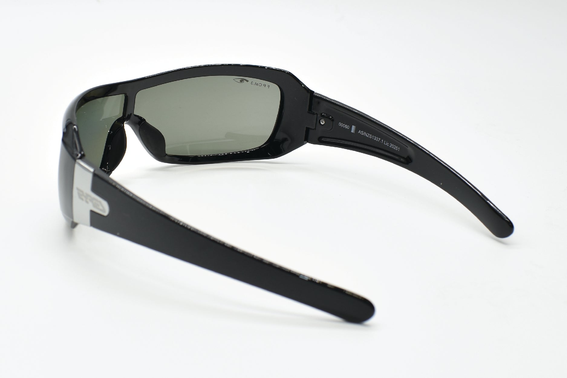 EYRES DAREDEVIL Sapphire Black Frame Polarised Grey Lens