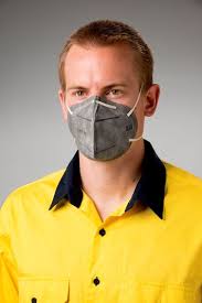 3M P2 Flat Fold Particulate Nuisance Vapours & Odours Respirator (9542A) -Pk 250