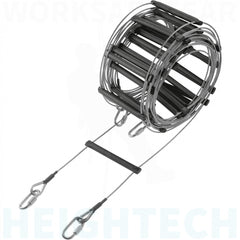 25m Wire Rope Ladder Aluminum Medium Weight